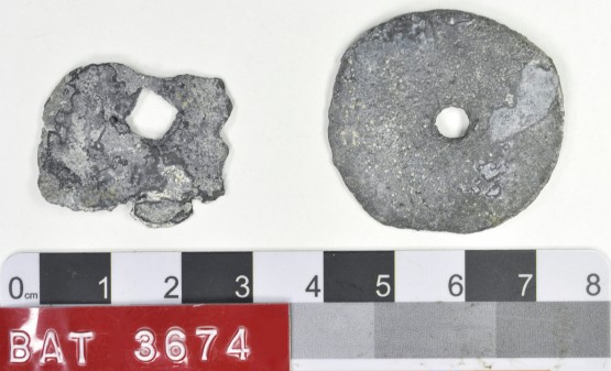 Lead artefact recovered from Batavia