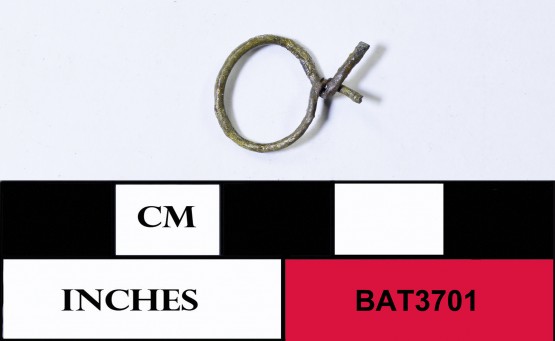 Copper/brass artefact recovered from Batavia