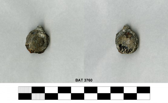 Lead artefact recovered from Batavia