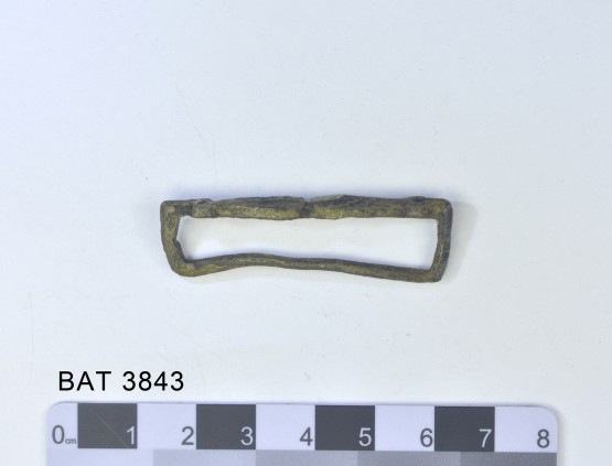 Copper/brass artefact recovered from Batavia