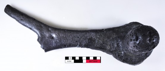 Bronze artefact recovered from Batavia