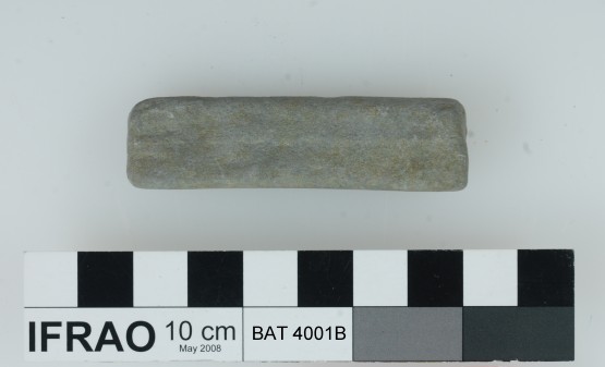 Sharpening/grinding artefact recovered from Batavia