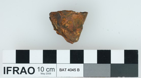 Flint artefact recovered from Batavia