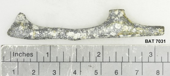 Lead artefact recovered from Batavia
