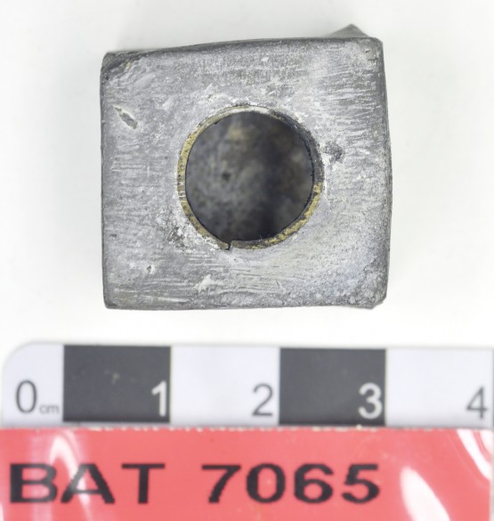 Lead artefact recovered from Batavia