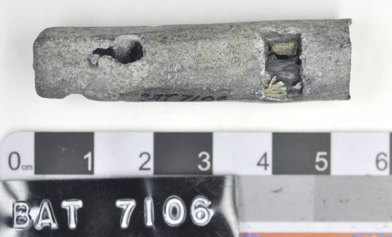 Lead artefact recovered from Batavia
