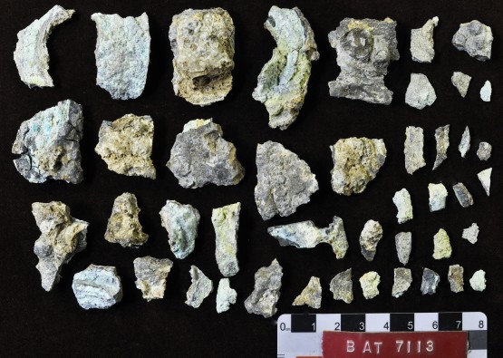 Pewter artefact recovered from Batavia
