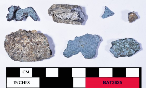 Copper/brass artefact recovered from Batavia
