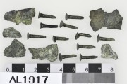 Copper/brass artefact recovered from Alice