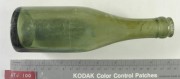 Glass artefact recovered from Albany Town Jetty site