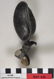 Pewter artefact recovered from Batavia