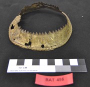 Copper/brass artefact recovered from Batavia