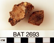 Earthenware artefact recovered from Batavia