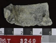 Lead artefact recovered from Batavia