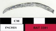 Lead artefact recovered from Batavia