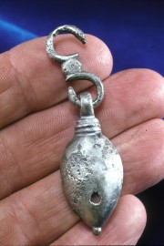 Silver artefact recovered from Batavia