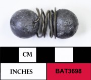 Lead artefact recovered from Batavia