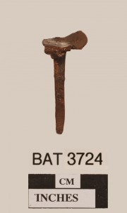 Copper/brass artefact recovered from Batavia