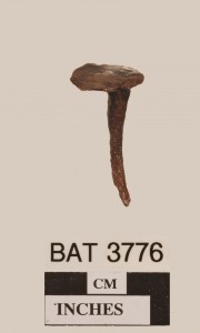 Copper/brass artefact recovered from Batavia