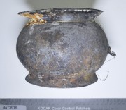 Pewter artefact recovered from Batavia