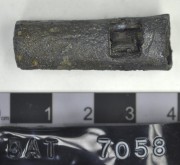 Lead artefact recovered from Batavia
