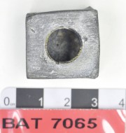 Lead artefact recovered from Batavia