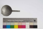Pewter artefact recovered from Batavia