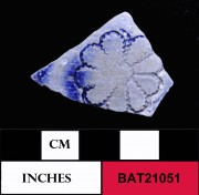 Majolica artefact recovered from Batavia