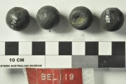Lead artefact recovered from Belinda