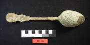 Pewter artefact recovered from Belinda