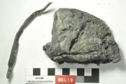 Lead artefact recovered from Belinda