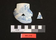 Porcelain artefact recovered from Belinda