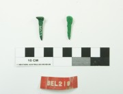 Copper/brass artefact recovered from Belinda
