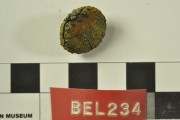 Copper/brass artefact recovered from Belinda