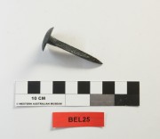 Copper/brass artefact recovered from Belinda