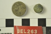 Copper/brass artefact recovered from Belinda