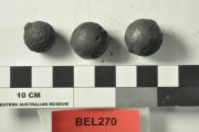 Lead artefact recovered from Belinda