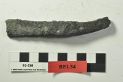 Lead artefact recovered from Belinda