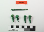Copper/brass artefact recovered from Belinda