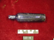 Glass artefact recovered from Carlisle Castle