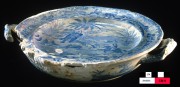 Patterned Earthenware artefact recovered from Cumberland