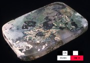 Glass artefact recovered from Cumberland