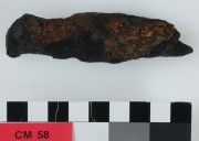 Copper/brass artefact recovered from Cumberland