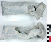 Lead artefact recovered from Cumberland