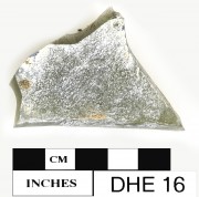 Glass artefact recovered from Dirk Hartog Excavation