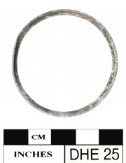 Copper/brass artefact recovered from Dirk Hartog Excavation