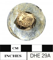 Glass artefact recovered from Dirk Hartog Excavation