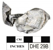 Glass artefact recovered from Dirk Hartog Excavation