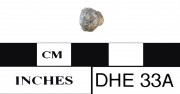 Lead artefact recovered from Dirk Hartog Excavation