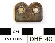 Copper/brass artefact recovered from Dirk Hartog Excavation